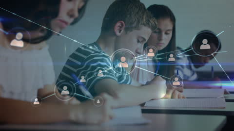 Students Integrating Technology with Digital Network Overlays