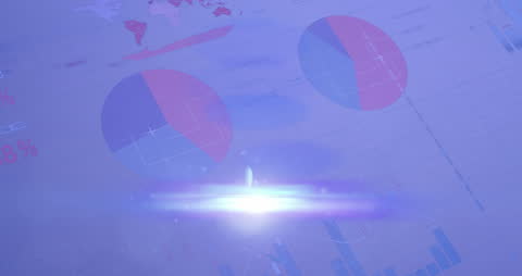 Dynamic Financial Data Processing Animation