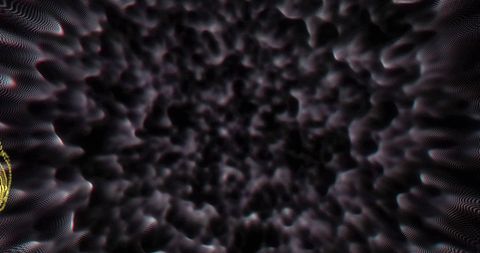 Abstract dark wave background with dynamic light effects