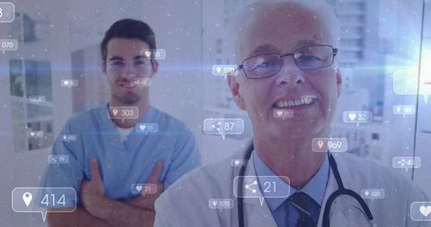 Modern Healthcare Professionals Integrating Social Media Engagement