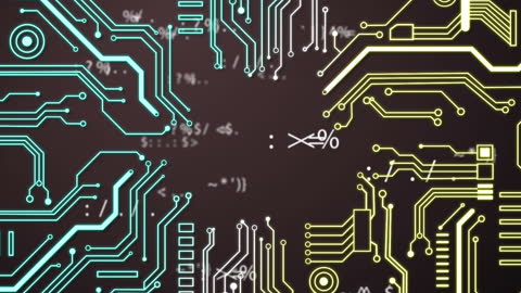 Abstract Circuitry Design with Ambience