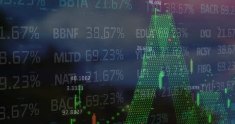 Dynamic Stock Market Concepts and Digital Data Visualization