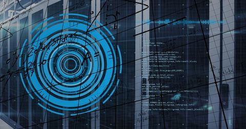 Digital Data Integration in Modern Server Environment - Download Free Stock Images Pikwizard.com