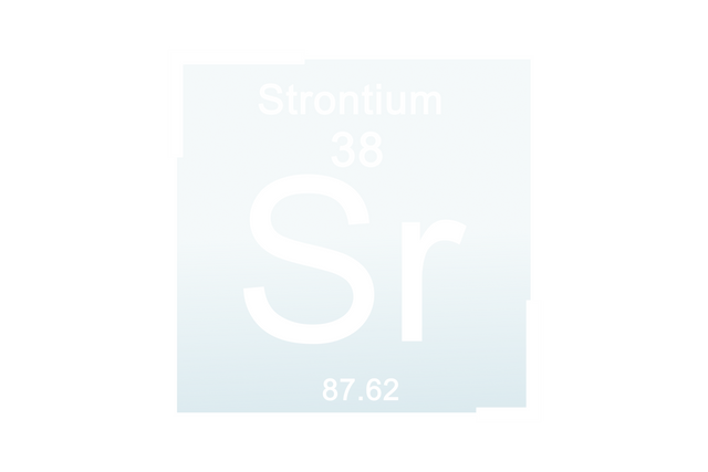 Transparent Chemical Symbol of Strontium with Atomic Number - Download Free Stock Videos Pikwizard.com