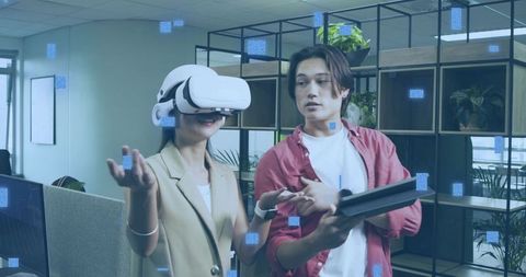 Testing VR Technology in Modern Office Environment
