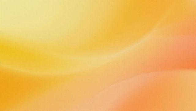 Warm gradient abstract with yellow and apricot hues