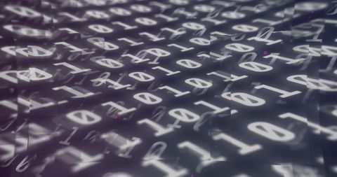 Abstract Digital Binary Code Technology Concept Background - Download Free Stock Images Pikwizard.com