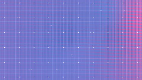 Digital Interface Animation on Purple Gradient Background