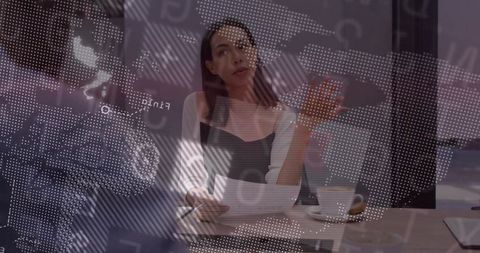 Technological innovation and strategy in modern office discussion