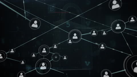 Digital Data Protection and Network Security Concept