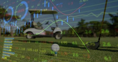 Golf and Financial Visualization Aligned on Fairway