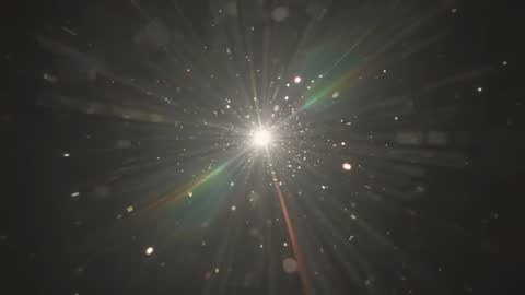 Intensifying Central Light Emitting Rays in Space