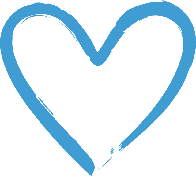 Blue Heart Symbol Illustration on Transparent Background - Download Free Stock Videos Pikwizard.com