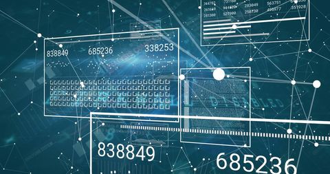 Data Processing and Cybersecurity Integration Concept - Download Free Stock Images Pikwizard.com