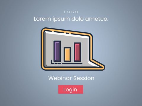 Webinar Invitation with Virtual Learning Theme - Download Free Stock Templates Pikwizard.com