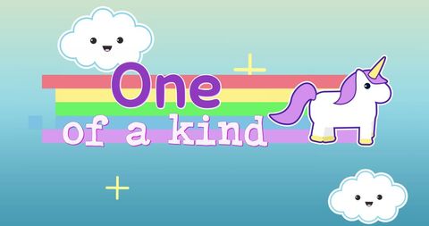 Vibrant Unicorn Rainbow Motivational Design - Download Free Stock Images Pikwizard.com