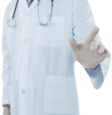 Transparent Doctor Touching Virtual Interface with Gloves - Download Free Stock Videos Pikwizard.com