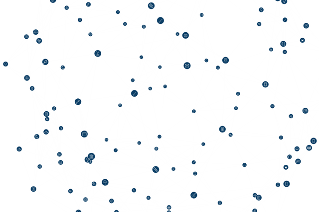 Abstract Transparent Global Network of Blue Computer Nodes - Download Free Stock Videos Pikwizard.com