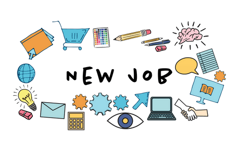 Digital Elements for Employment Marketing on Transparent Background - Download Free Stock Videos Pikwizard.com