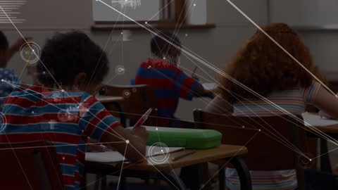 Digital Connections Overlay in Classroom Setting