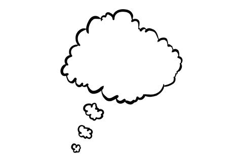 Speech Bubble Illustration on Transparent Background for Creative Projects