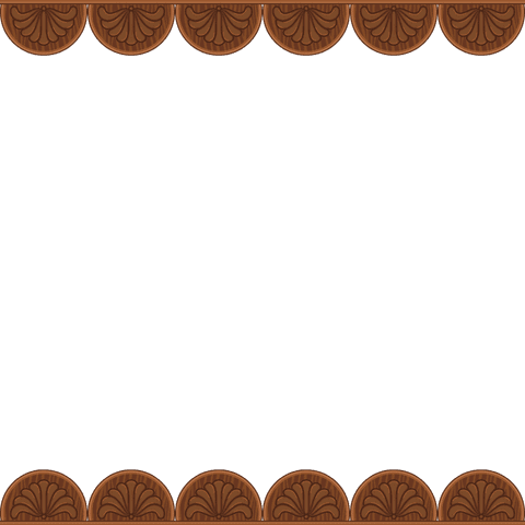 carved wood semi-circle shell motifs with transparent center - Download Free Stock Videos Pikwizard.com