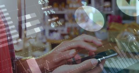 Digital Data Analytics and Mobile Smartphone Technology - Download Free Stock Images Pikwizard.com