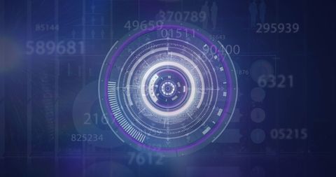 Futuristic Digital Data Interface With vortex Sphere - Download Free Stock Images Pikwizard.com