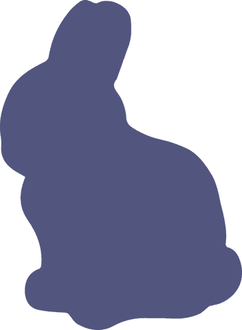 Digital Rabbit Symbol on Transparent Background - Download Free Stock Videos Pikwizard.com