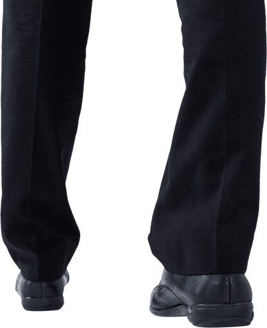 transparent view of businessman in formal trousers and shoes - Download Free Stock Videos Pikwizard.com