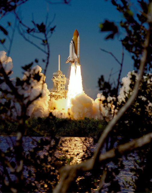 Space Shuttle Endeavour Launches on Mission STS-99 at Kennedy Space Center - Download Free Stock Photos Pikwizard.com