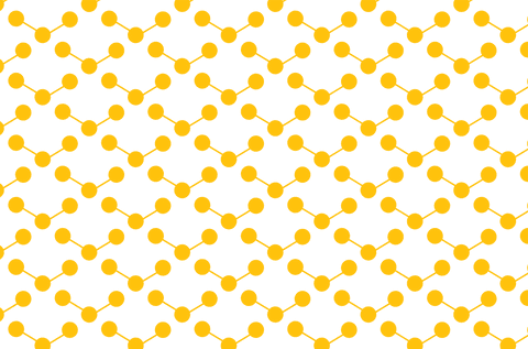 seamless yellow molecules pattern on transparent background - Download Free Stock Videos Pikwizard.com