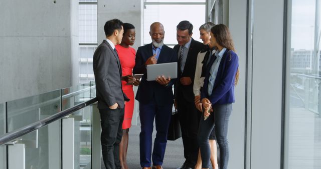 Diverse Business Team Collaborating on a Project - Download Free Stock Images Pikwizard.com