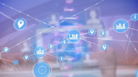 Digital Network and DNA Structure Integration with Data Visualization