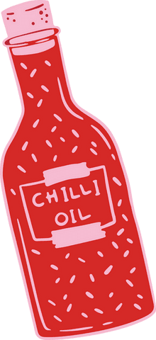 cartoon chili oil bottle with sprinkles on transparent background - Download Free Stock Videos Pikwizard.com
