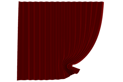 transparent red curtain being pulled aside dramatic illustration - Download Free Stock Videos Pikwizard.com