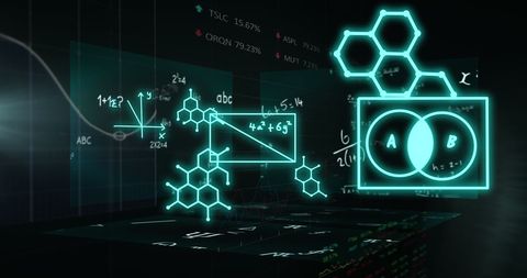 Futuristic Scientific Data Analysis Interface Background - Download Free Stock Images Pikwizard.com