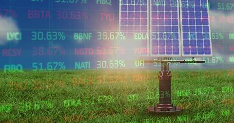 Solar Energy Solutions and Financial Growth on Futures Market - Download Free Stock Images Pikwizard.com