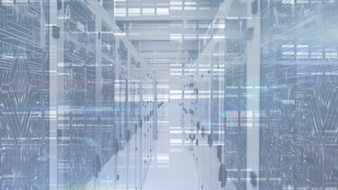 Futuristic Visualization of Digital Data Center
