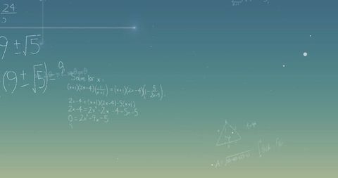 Abstract Light Trails Blending with Mathematical Equations - Download Free Stock Images Pikwizard.com