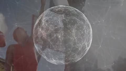 Dynamic Street Basketball and Digital Superimposition