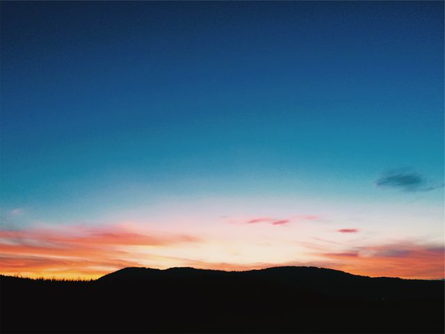 Sunset sky silhouette  - Download Free Stock Photos Pikwizard.com