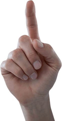 transparent hand pointing upwards for ui design projects - Download Free Stock Videos Pikwizard.com