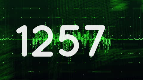 Graphic displaying dynamically changing numbers over background suggesting data streams, ideal for illustrating concepts of financial analysis, data processing technologies, or high-tech global finance interfaces. Useful for presentations on digital finance, technology advancement, or online data interaction. Suitable for websites focusing on financial tech, or educational materials explaining data visualization.