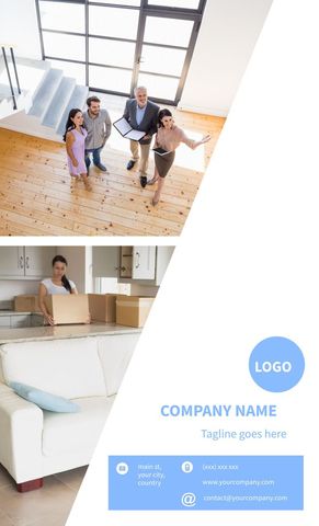 Joyful Home Tour Experience with Potential Buyers - Download Free Stock Templates Pikwizard.com