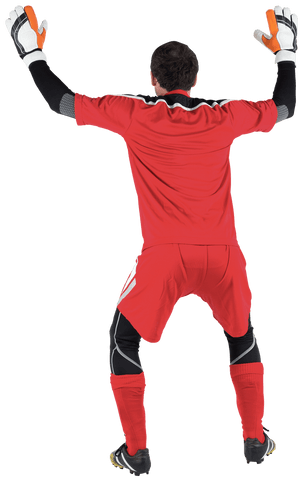 Transparent Goalkeeper Preparing to Catch Ball - Download Free Stock Videos Pikwizard.com
