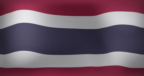 Waving Flag of Thailand Symbolizing National Pride - Download Free Stock Images Pikwizard.com