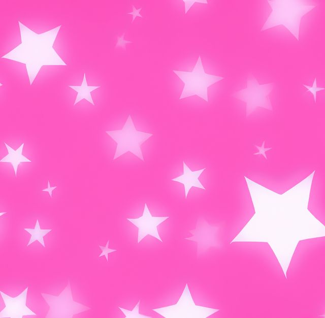 This bright pink background featuring white glowing stars is perfect for festive occasions, children's parties, and playful designs. Ideal for cards, invitations, digital backdrops, and themed websites.