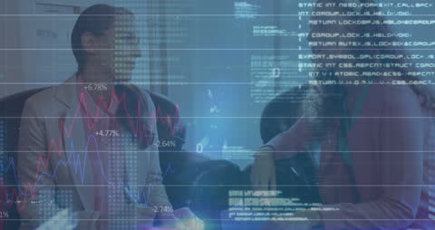 Overlay of Financial Data Processing and Business Team Collaboration