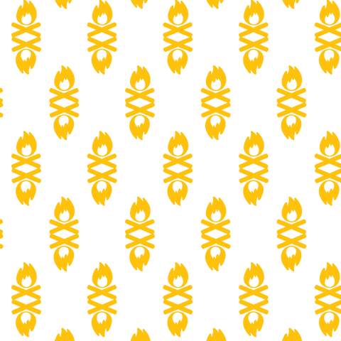 seamless yellow flame pattern on transparent background - Download Free Stock Videos Pikwizard.com